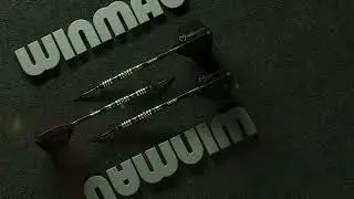 (D DART STORE) WINMAU STEEL TIP DARTS - 23G MVG Vantage (Michael van Gerwen) 90% TUNGSTEN DART SET
