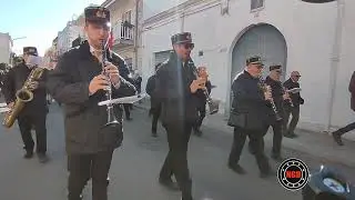 Marcia Andreina Banda di Taranto S Cecilia 4/2/24 Carosino Processione di San Biagio