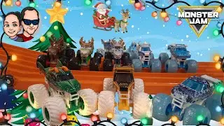 Monster Truck Christmas Special: EPIC Christmas Monster Truck Race (Snow & Lights Edition)