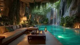 Moonlit Cave Escape &ndash; Smooth Jazz & Tranquil Night Ambienc