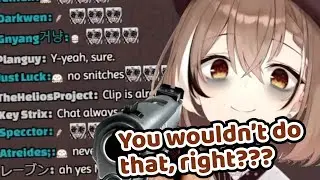 Mumei Threatens Chat To Not Snitch On Them To Gura【Hololive EN | Nanashi Mumei x Ceres Fauna】