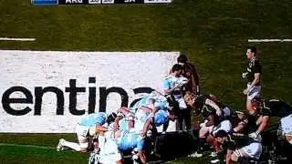 Steve Walsh Gets Scrum Call Wrong!! FUNNY!!