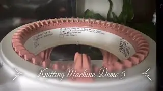 SENTRO Knitting Machine Demo 5