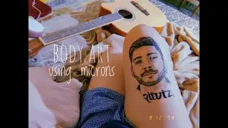DRAWING RITVIZ | BODY ART SERIES | NIVEDHYA KOLATHODI