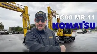 Recensione PC88 KOMATSU Cingoli in ferro e Roadliner_ movimento terra