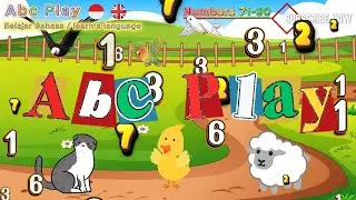 Belajar angka 71-80 dalam bahasa indonesia dan inggris (Learn numbers 71-80 in Indonesian & English)