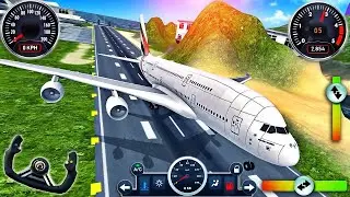 Airoplane Flight Simulator  - Place Pilot  3D City Gameplay - Android Gameplay 