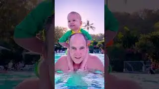 A father's love 🥹  #survivalswimming #family #dadandson #daddy #baby #son #father #fatherlove #cute