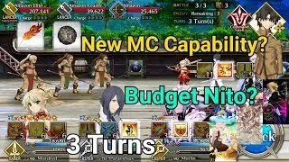 [FGO NA] Agartha Free Quest - Casual 3 Turns Feather/Seed Farming ft. Fragment of 2004