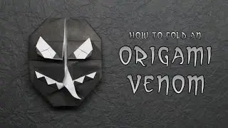ORIGAMI VENOM TUTORIAL - BY KYLE HARRINGTON