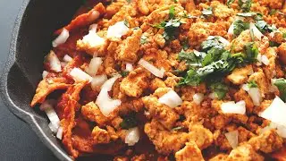 Vegan Chipotle Tofu Chilaquiles | Minimalist Baker Recipes