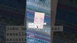 Viesti t&auml;h&auml;n hetkeen 🤍 #korttinosto #sinunviestisi #tarot #intuitio #hyvinvointi