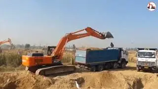 Super Fast Work of Tata Poclain / Mud Loading in Amazing Style By Experienced Operator Poclain Video