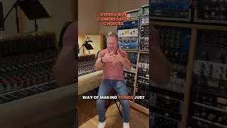Stereo Buss Compression Choices #Compressors #StereoBuss #MixTip #MixingEngineer #JoeCarrell #shorts