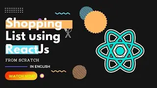 How to create shopping list using ReactJs from scratch. #programming #react