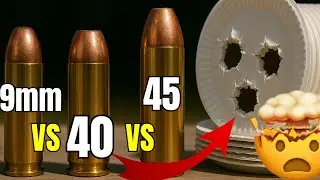 9 мм против 40 против 45 ACP: не могу поверить в результаты