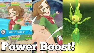 5/5 Burgh & Leavanny Grid Expansion vs 2.5k Johto Champion Stadium | Pok&eacute;mon Masters EX