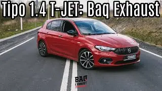Fiat Tipo 1.4 T-JET | New exhaust sound | Sportowy układ wydechowy z klapą