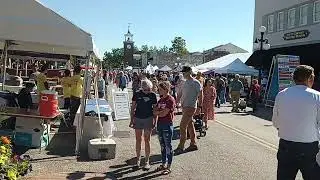 2024 Georgetown Wooden Boat Show Front Street Crowd