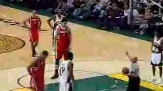 yao ming shooting 2 free throws