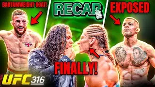 Merab Dvalishvili IS The Bantamweight GOAT! Patchy Mix Exposed?! UFC 316 RECAP