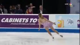 Ashley Wagner 2018 national FS lalaland