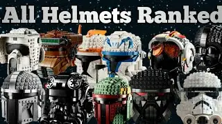 RANKING ALL 12 LEGO STAR WARS HELMETS!