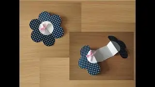 How to make flower shape card by Sheetal Khajure- Arty Hearty