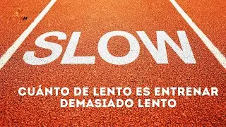 Cómo de lento o de rápido debo regular los entrenamientos
