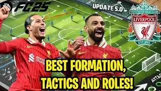 🏆BEST 🏴󠁧󠁢󠁥󠁮󠁧󠁿LIVERPOOL🏴󠁧󠁢󠁥󠁮󠁧󠁿 TACTICS TO DOMINATE IN FC25