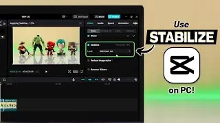 How to Stabilize Video in CapCut PC! [Mac or Windows PC]