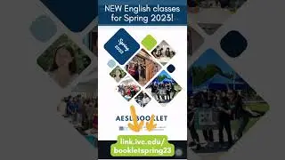 NEW English classes for Spring 2023