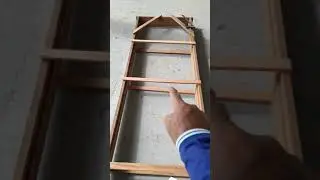 o que voc&ecirc; precisa fazer antes de assentar um portal de madeira#shorts