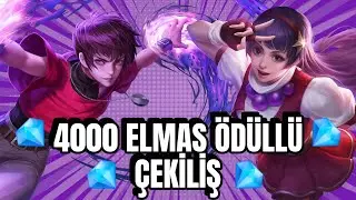 4000 ELMAS ÇEKİLİŞİ VE KOF İKİLİSİ #mlbb #keşfet #dyrroth #guinevere #joy #hanzo #harith #badang