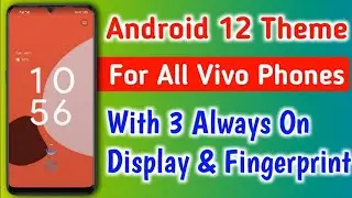 Android 12 Themes For Vivo 😉|| Free Themes For Vivo Mobile
