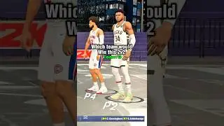 2v2 matchup #shorts #nba #trending #basketball #nba2k26
