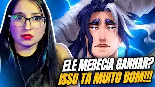 REACT PEJOTA: Susanoo no Mikoto Trap ⚔️ (Shuumatsu no Valkyrie) | Deus da Espada | THAY REACT