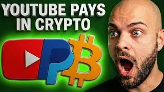 YOUTUBE PAYS IN CRYPTO It&rsquo;s Official! Mass Adoption