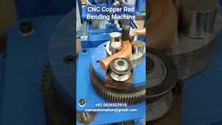 CNC Copper Rod Bending Machine, 32mm Copper Rod Bending machine, 3D CNC Copper Rod Bending machine