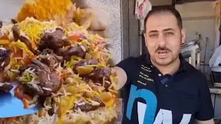 طريقه عمايل الرز البخاري باللحمه المحمره وكل تكاتها وتفاصيلها مع الشيف محمد الجمل🔥🐫😋