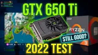 GTX 650 Ti ТЕСТ ИГР 2022 + Ryzen 3 1200 На что способна GTX 650 Ti 2022 GTX 650 Ti FORTNITE