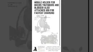 universal bike Mobile holder 58% off |with x grip Multi-functional fast charging Support Usb Generic