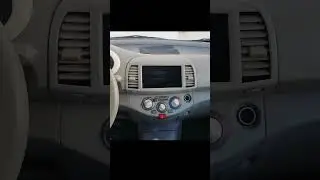 #shorts Upgrade my Nissan Micra 2005 with ATOTO F7WE stereo.  #atoto #carstereo #nissan