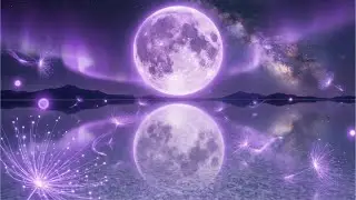 8 Hours Deep Sleep Music | Cosmic Dandelion Moon | Relaxing Music for Insomnia, Stress Relief