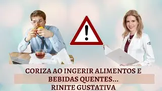 CORIZA AO COMER - O QUE PODE SER?