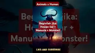 Animals X Human #ai #fusion #viralvideo #viralshorts #viralreels #hybrid