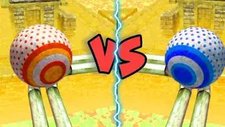 Rollance ball VS Reverse ball Colour 💚Level 490-500! Race -550 Rollance adventure Ball 🏀