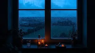 Gentle Night Rain for Sleep | 4 Hours of Relaxing Rain Sounds