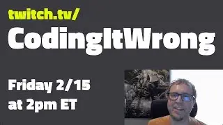 Introducing a New Live Stream Series from CodingItWrong