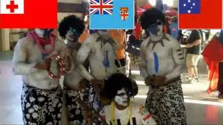 Pacific Islanders Rugby Team- Tonga, Fiji & Samoa RWC 2011